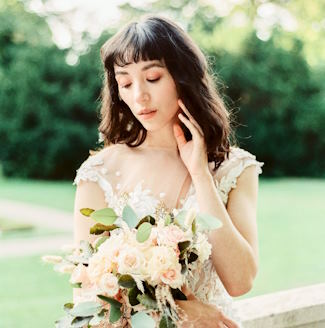 textured bangs